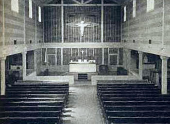 Portland oregon early novus ordo altar and church